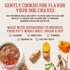 Stella Chewy's Beefy Licious Grain Free Frozen Dog Food 16oz 4 Pouch Pack