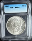 1887 Morgan Dollar ICG MS65