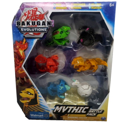 Spin Master BAKUGAN EVOLUTIONS MYTHIC BATTLE PACK Walmart