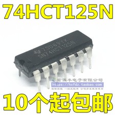 10PCSx SN74HCT125N DIP-14 TI Buffers Drivers #96-9