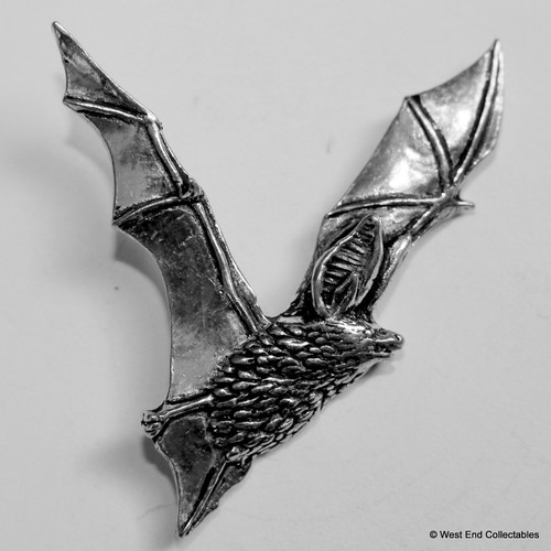 Bat Pin, Fridge Magnet, M150, 1.25 Inches, Handmade In The USA, Realistic, Halloween, Flying, Hat Pin, Lapel Pin, Brooch, Gift - Foto 3