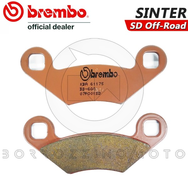 BremsbelÄGe Hinten Brembo Sinterisiert Off-Road Sportsman 4X4 300 2010-image