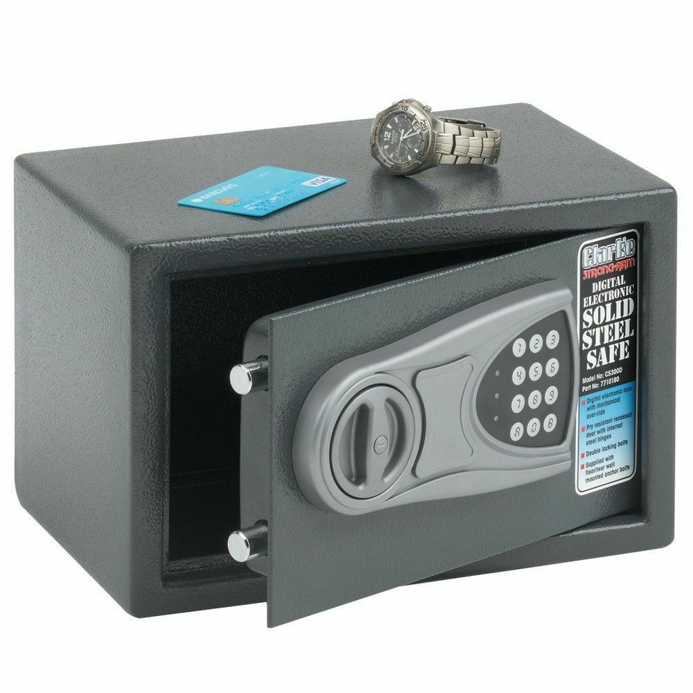 Clarke CS300D 8.5 LITRE SMALL DIGITAL SAFE CASH VALUABLES DOCUMENTS SECURITY