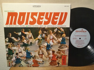 Igor Moiseyev Dance Ensemble, WHITE LABEL LP EX, Monitor MFS 451 Stereo 