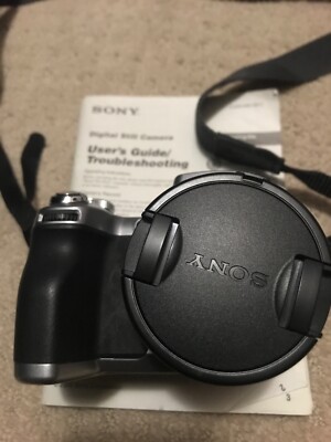Sony Cyber-shot DSC-H1 5.0MP Digital Camera - Silver 1 gb memory stick pro