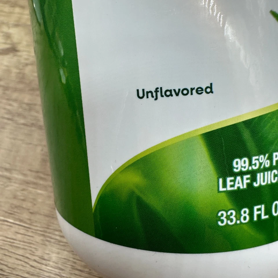 Lote de 2 Jugos de Hoja de Aloe Vera Natures Way con Polymax+, 99,5% Aloe Purificado Foto 4 de 4