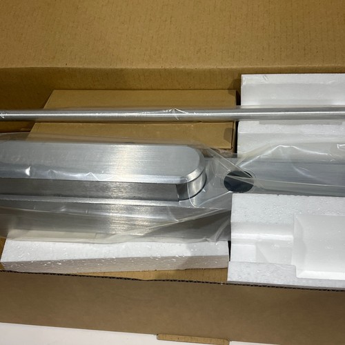 Stanley Security CVR Exit Device For 36"W Door NOS QED 128 LBR Cyl Dog - Picture 6 of 12