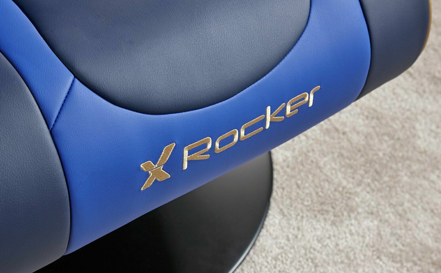 Used XRocker Adrenaline VII Gaming Chair Blue OB90 eBay