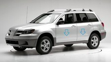 Chrome Door Side Belt Molding Moulding Body Trim For Mitsubishi Outlander 03-06 Chrome Door Side Belt Molding Moulding Body Trim For Mitsubishi Outlander 03-06