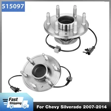 2WD Front Wheel Bearings and Hubs for Chevy Silverado Suburban Avalanche 1500 