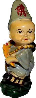 2'' BUDDHA BOY - HAT & FAN