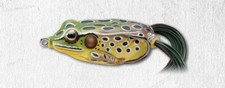 Live Target Hollow Body Frog 45 - Emerald Brown 1 3/4" 1/4 oz Topwater Bass Lure