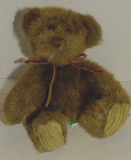 First  Main Minky Teddy bear Plush 7" corduroy paws flaw 1402