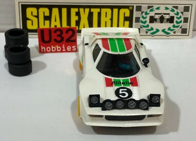 Jouef Slot Lancia Stratos Dunlop Total N°8 - 1/40 - Voiture De Circuit Testée