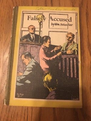 Vintage 1940's Falsely Accused Book by William Schoeler Ships N 24h