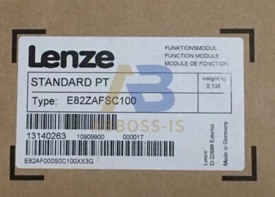 Lenze E82ZAFSC100 INVERTER SERIES 8200 VECTOR ACCESSORIES STANDARD I/O PT NEW