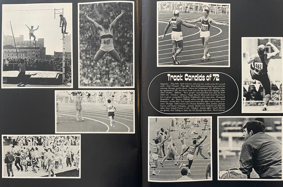 1973 Track and Field News January Lasse Viren, Olympics, Nike Cortez ad - Image 4 of 4