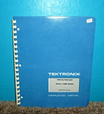 Tektronix 7B53A/AN Dual Time Base Service Instruction Manual 1972 OEM Great Cond