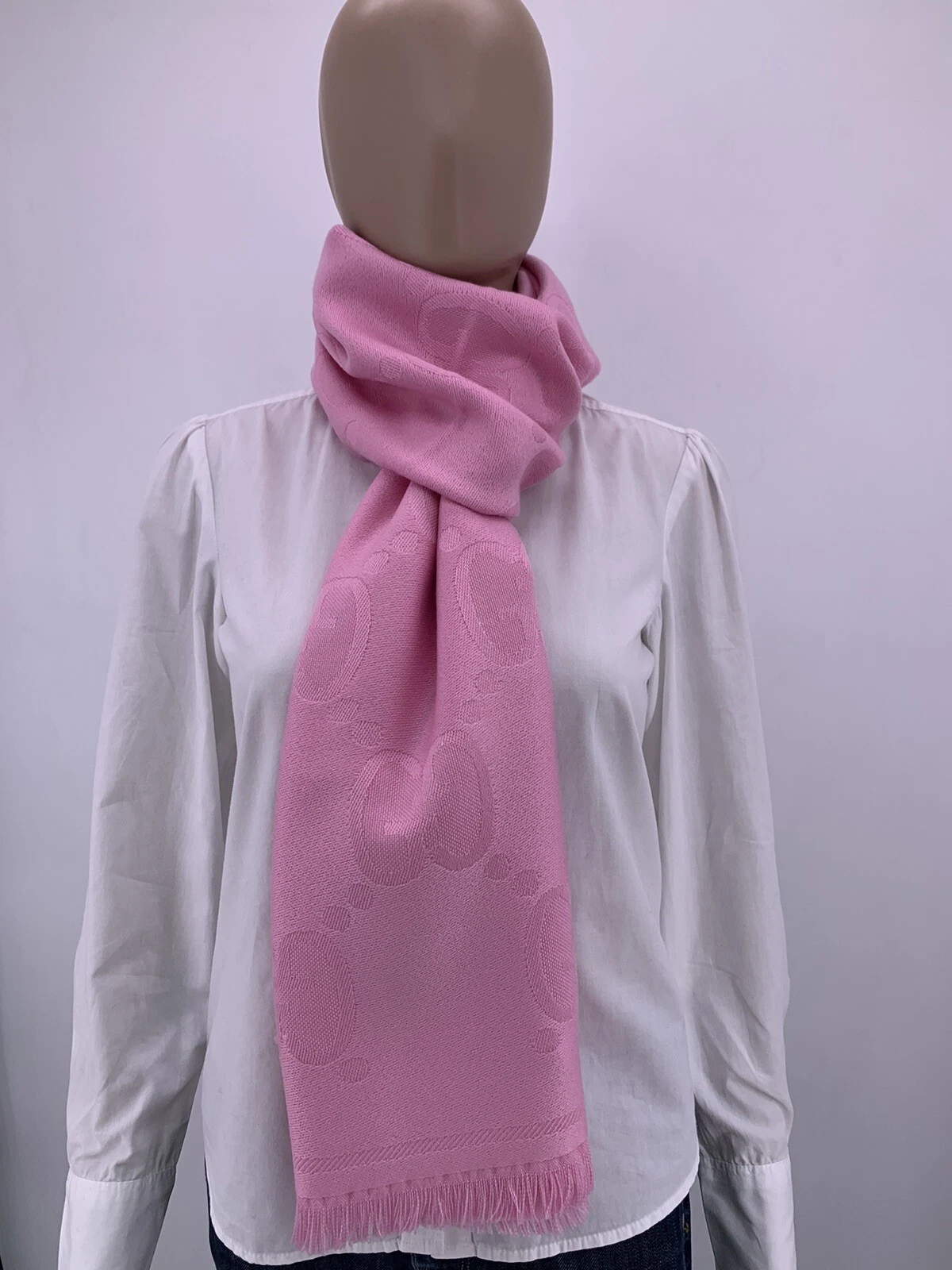 Foulard Gucci neuf luxe original neuf 195 x 45 cm 581537   femme Woman's