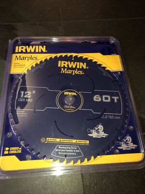 Saw Blade Irwin Marples Ww Csb 12 In. 60T At New In Package