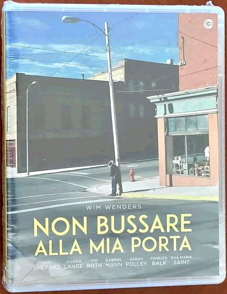 Bluray NON BUSSARE ALLA MIA PORTA Wim Wenders Sam Shepard Jessica Lange***NUOVO