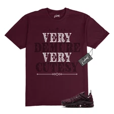 VaporMax Night Maroon Burgundy Cedar White Black Plus Air T Shirt Match DEM