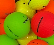 36 Srixon Soft Feel 5A-4A Exellent Condition Assorted Color Used Golf Balls