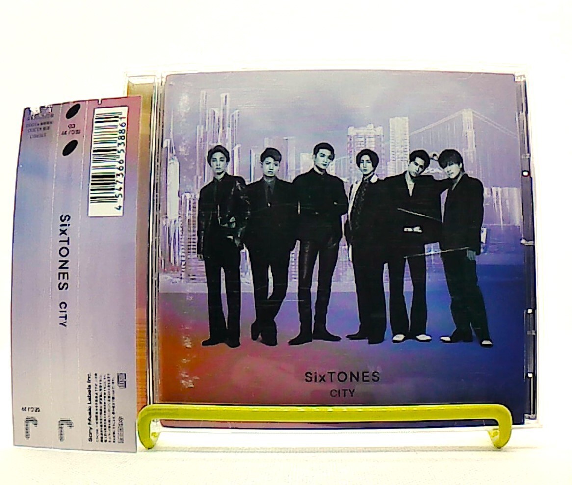CITY [CD][OBI] BONUS TRACKS /SixTONES /2nd album /idol /pop /J