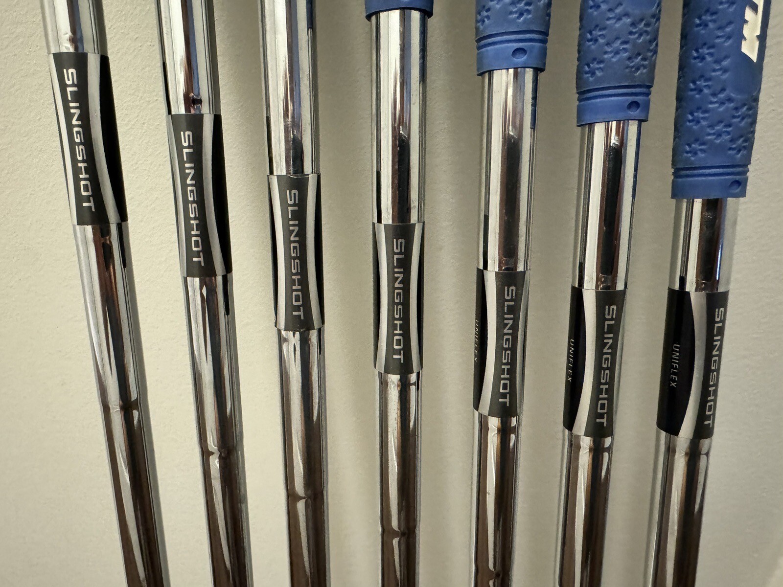 NIKE Right Handed Iron Set Slingshot 59,P,S Steel Shaft Flex S 7 clubs