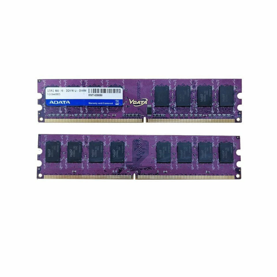 Original ADATA 8GB 4GB 2GB DDR2 800Mhz PC2-6400 240Pin DIMM Desktop Memory SDRAM - Image 4 of 4