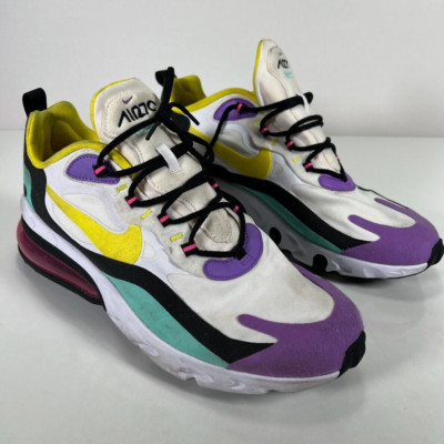 Nike Air Max 270 React Geometric AO4971-101 2019 Athletic Running
