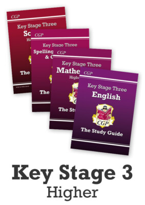 Key Stage Three Essentials: Study Guide Bundle (Higher) - Ages 11-14
