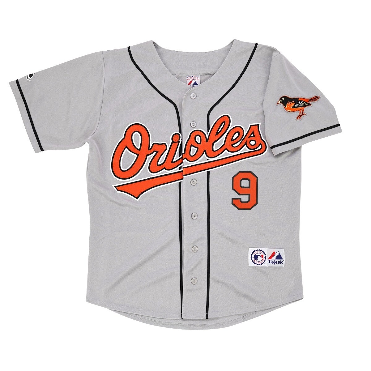 Brady Anderson Baltimore Orioles 1996 Road Men's Grey Jersey w