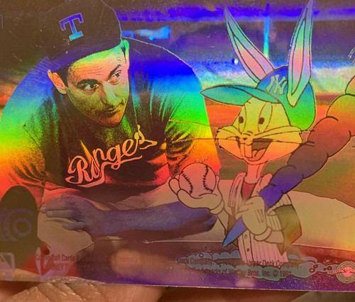 1991 Upper Deck Looney Tunes Comic Ball Nolan Ryan And Bugs Bunny 