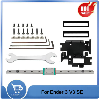 Upgraded Linear Rail Guide Kit For Ender 3 V3 SE 3D Printer X-Axis Rail Guide