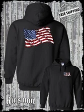 USA Flag 4th of July Hoodie / Sweatshirt United States of America