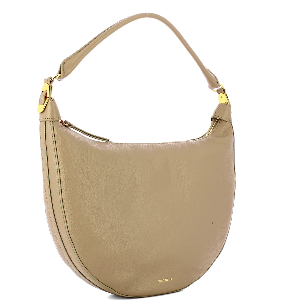 NEW Coccinelle Hobo Bag Sunnie Warm Taupe P2F130201 WARM