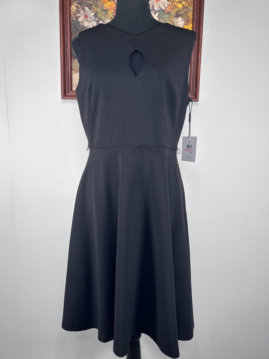 chinese dress ladies Calvin Klein Collection Wool A Line Dress Black main image 0