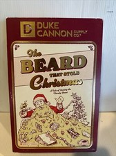 NEW Duke Cannon 3 Piece The Beard That Stole Christmas Beard Wash  Oil Gift Set
