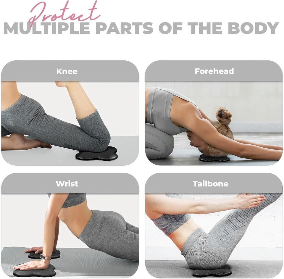 Yes4All 2PCS Yoga Knee Pads Extra Thick, Yoga Kneeling Pad For Pilates Exercise, - Image 4 of 4