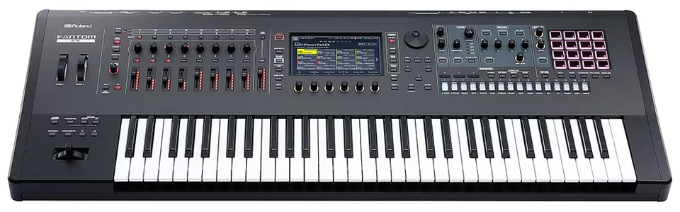 Roland Fantom-6 EX 61-Key Music Workstation Synthesizer Keyboard JP NEW - Image 3 of 4