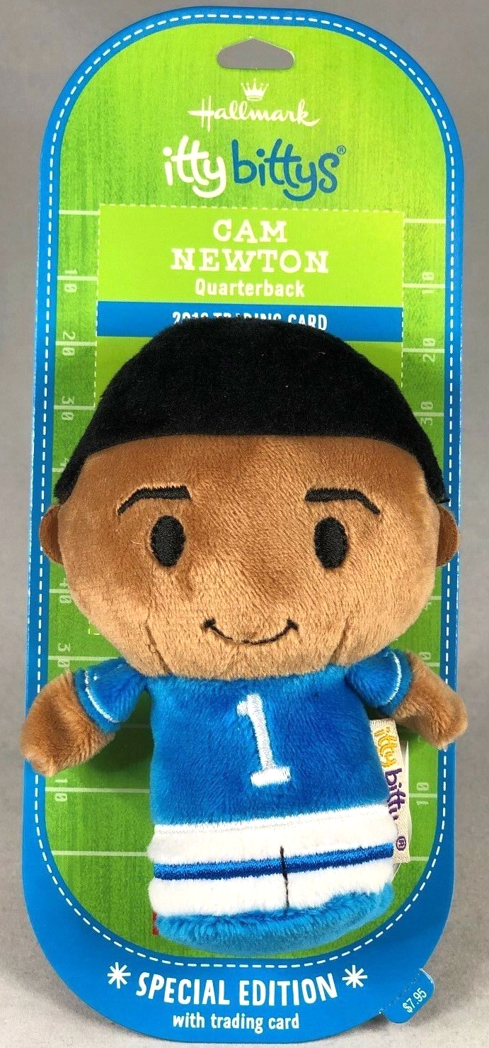 HALLMARK CAROLINA PANTHERS CAM NEWTON ITTY BITTYS SPECIAL EDITION NFLPA NEW