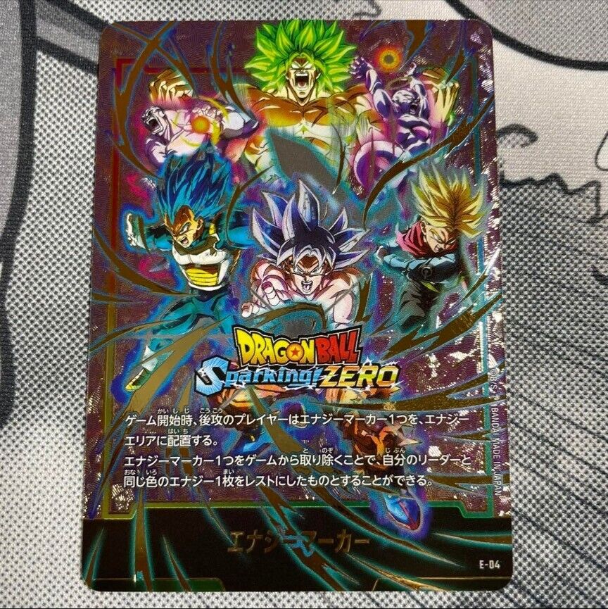 Dragon Ball Fusion World Sparking! Zero Promo Energy Markers Dragon Ball Fusion World Sparking! Zero Promo Energy Markers
