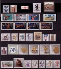 BERLIN (Germany) MNH - Complete Year 1988 *** 32 Stamps
