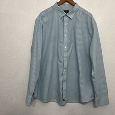 Untuckit Shirt Mens 3XL Wrinkle Free Check Long Sleeve Button Up Casual Classic