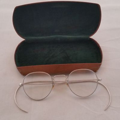 American Optical RESISTO True antique eyeglasses & metal American Optical RESISTO True antique eyeglasses & metal
