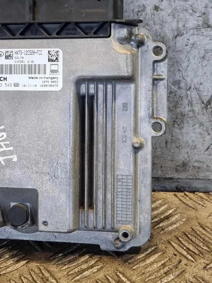 JAGUAR XE ENGINE CONTROL UNIT ECU 0281033549 2.0L DIESEL AUTO SALOON 2016 - Image 4 of 4