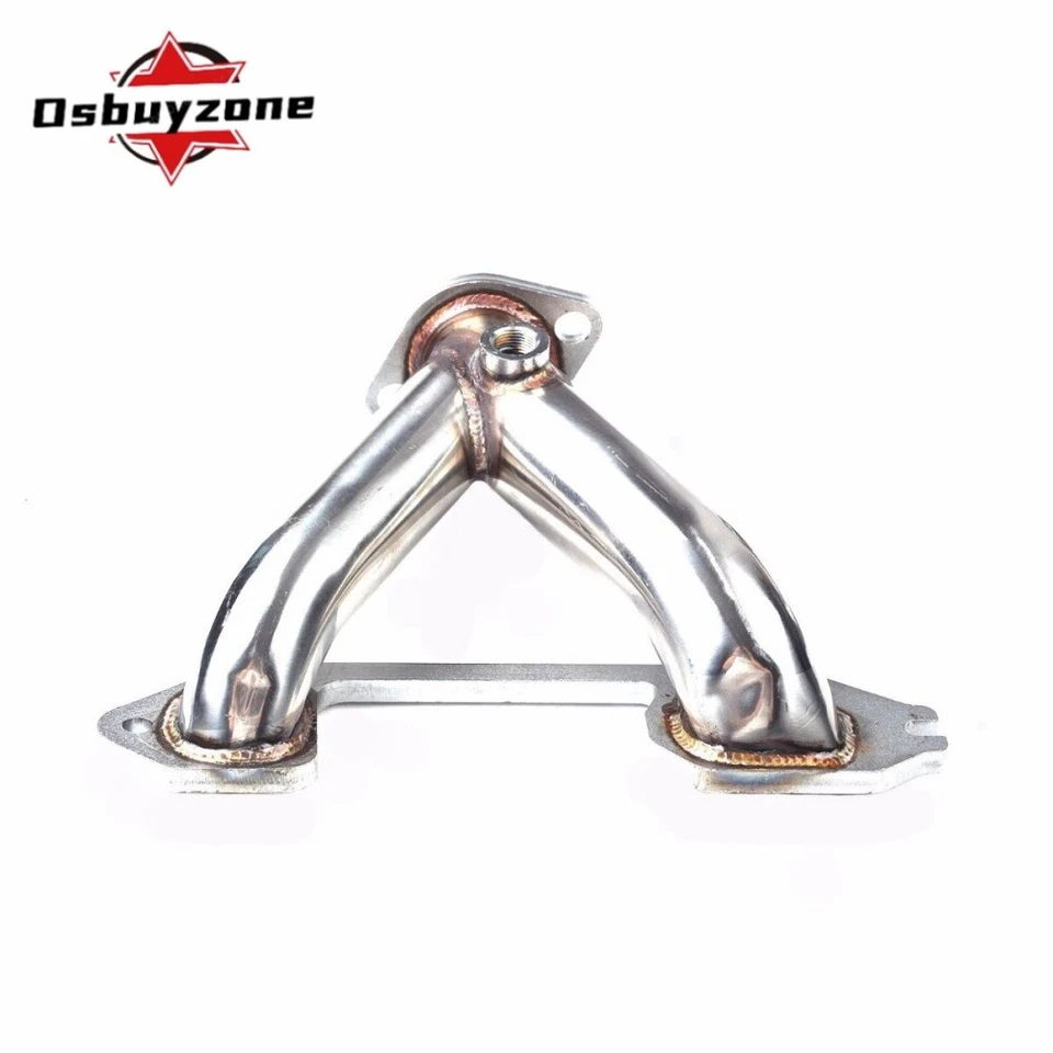 Cabezales de escape de acero inoxidable para Chevy 216/235/261 1937-1962 6 cilindros nuevos Foto 4 de 4