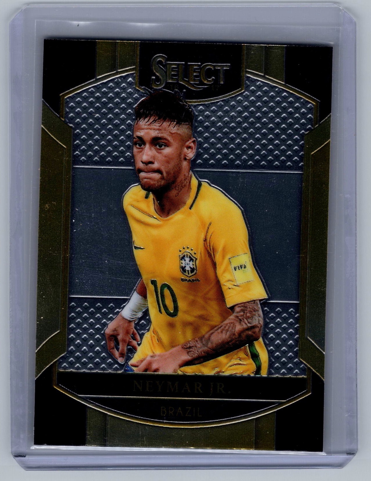 2016-17 Panini Select #21 Neymar Jr. HOF World Cup