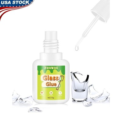 Glass Repair Glue Clear Waterproof Instant Bonding Mirror Jewelry Aquarium Art